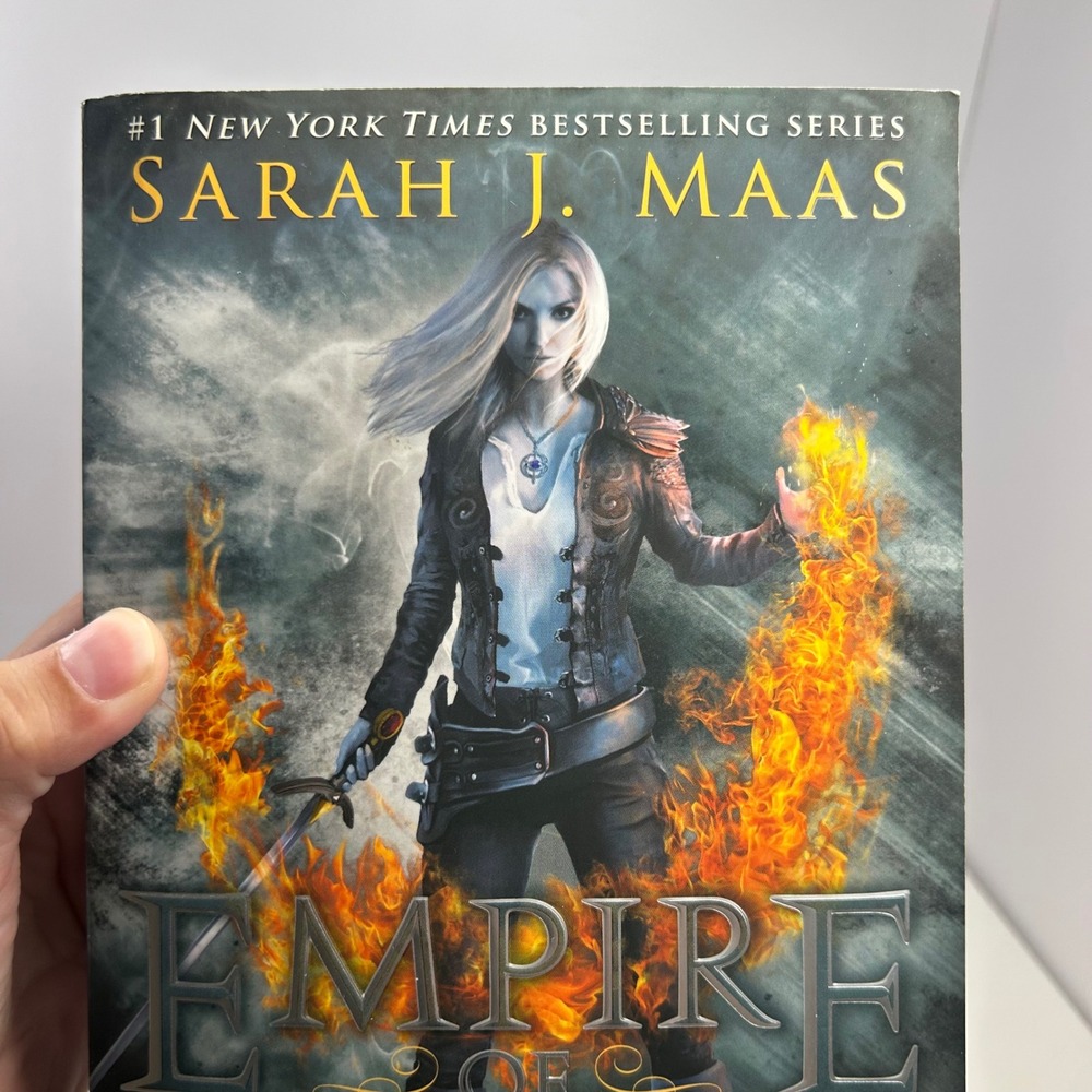 Empire of Storms Paperback by Sarah J. Maas Throne of Glass - Picture 7 of 13